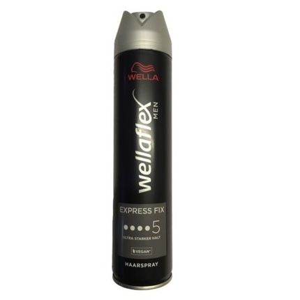 Wellaflex Men Hair Spray Mega Strong Long-Lasting Hold 250Ml - Image 4