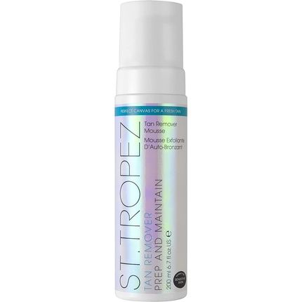 St. Tropez Fake Tan Remover And Primer Mousse 2-In-1 Prep And Maintain Detox