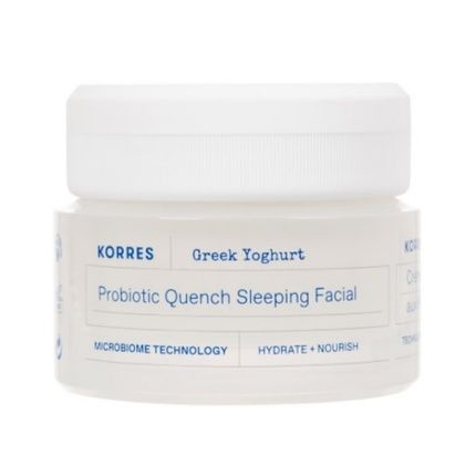 Korres Nourishing Probiotic Gel-Cream Night Cream Greek Yoghurt 40Ml