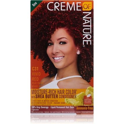 Creme Of Nature Moisture-Rich Vivid Red Hair Color C31