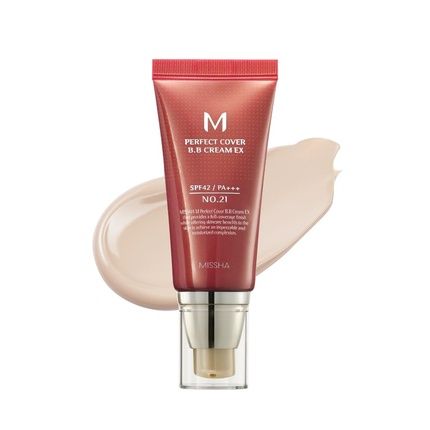 Missha Perfect Cover Bb Cream 50Ml #21 Light Beige