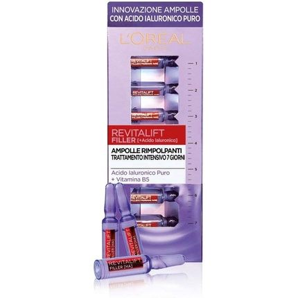 L'Oreal Paris Revitalift Filler Anti-Wrinkle Pure Hyaluronic Acid And Vitamin B5 Concentrate 1.3Ml