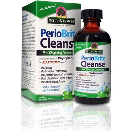 Nature'S Answer Periocleanse Oral Cleansing 120Ml - Supports Healthy Gums And Mouth
