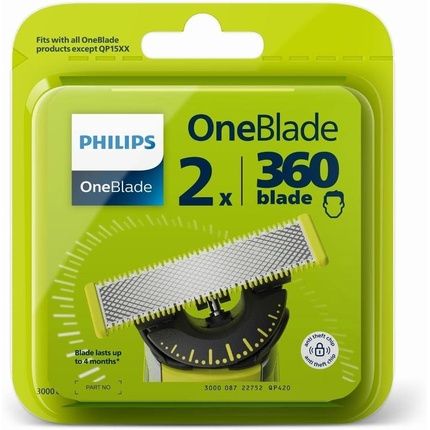 Philips Norelco Oneblade Qp420/50 Replacement Blade 360