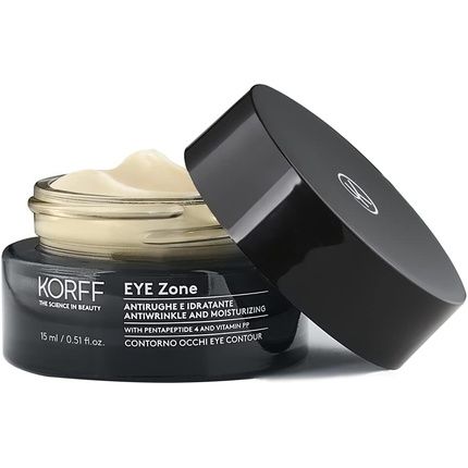 Korff Eye Zone Eye Contour Bags Glasses With Hyaluronic Acid And Vitamin Pp Anti-Wrinkle Moisturizer 15Ml
