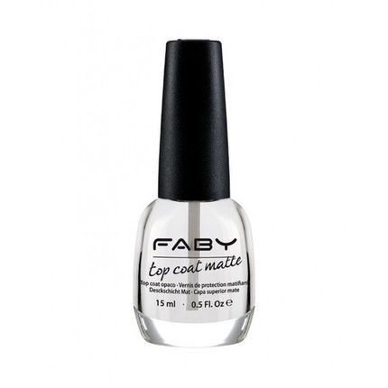 Faby Matte Top Coat Nail Polish 15Ml