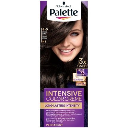 Palette Intensive Color Creme Hair Colorant N3 Middle Brown