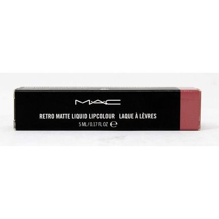 Mac Retro Matte Liquid Lipcolour Topped With Brandy And Vanilla