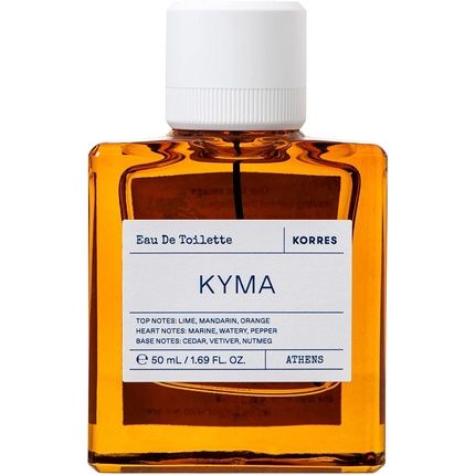 Korres Kyma Edt For Men Dermatologically Tested Vegan 50Ml