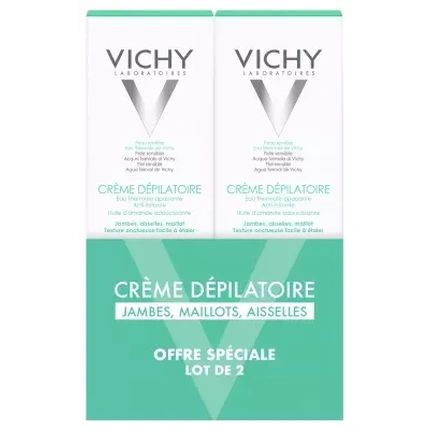 Vichy Dermotolerance Hair Removal Cream Set Of 2 X 150 Ml