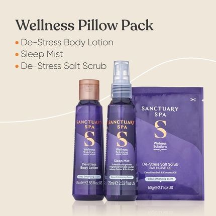 Sanctuary Spa Wellness Pillow Pack - Vegan - Gift For Women - Birthday Gift - Self Care Gift - Women'S Gift Sets - Image 3
