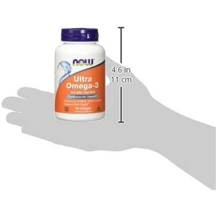 Now Foods Ultra Omega-3 500/250 Mg Ec