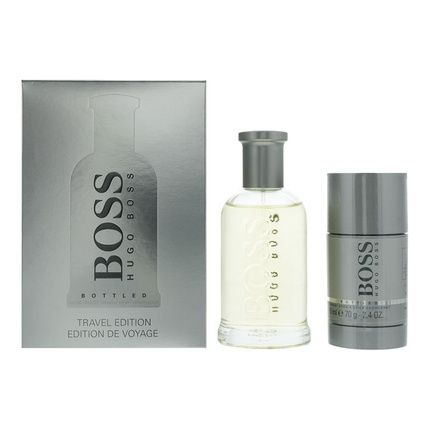 Hugo Boss Bottled 2 Piece Gift Set Eau De Toilette 100Ml And Deodorant Stick 75Ml