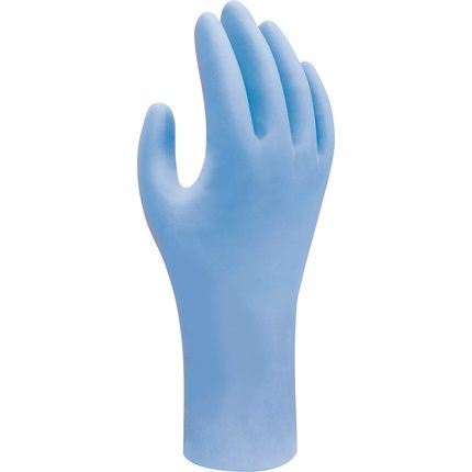 Showa 7502Pf Biodegradable Disposable Nitrile Powder-Free Safety Gloves For Food