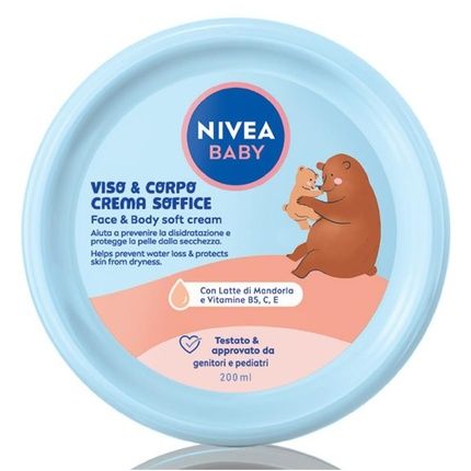 Nivea Baby Soft Moisturizing Cream 200Ml Nivea
