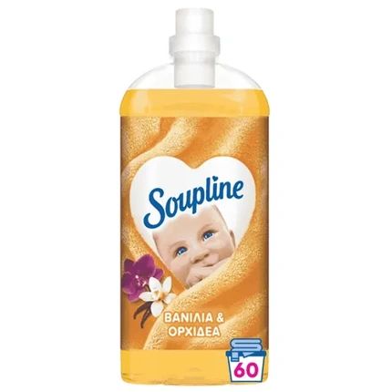 Soupline Softener 1260Ml 60 Washes Vanillaorchid Scent