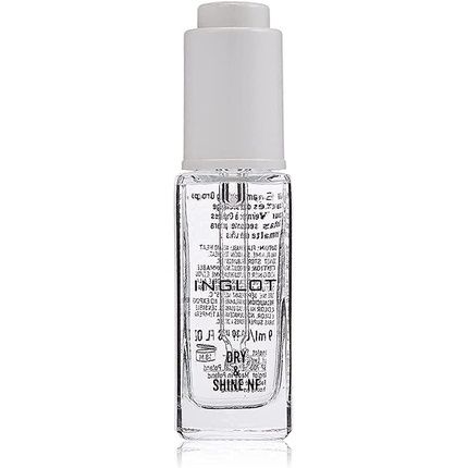 Inglot Dry Shine Drops Nail Polish - 9 Ml With Quick Drying Time And Long-Lasting Glossy Finish