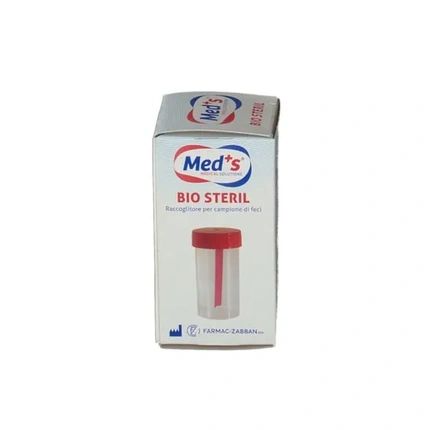 Farmaczabban Spa Med S Bio Sterile Collector For Stool Sample Single Pack 40 Ml