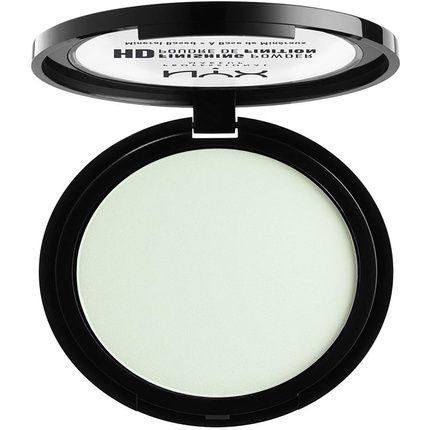 Nyx Professional Makeup High Definition Finishing Powder Pressed Powder Skin Perfecting Matte Finish Oil Absorbing Vegan Formula Shade Mint Green 03 - Image 3