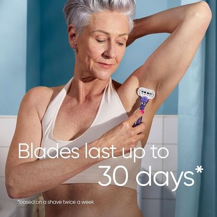 Gillette Venus Deluxe Smooth Swirl Women'S Razor Blade Refills