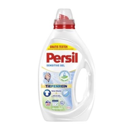 Persil Sensitive Deep Clean Gel Aloe Vera 900 Ml Bottle 20 Wash Loads