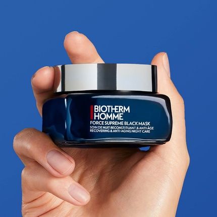 Biotherm Homme Force Supreme Black Mask Night Cream - Image 3