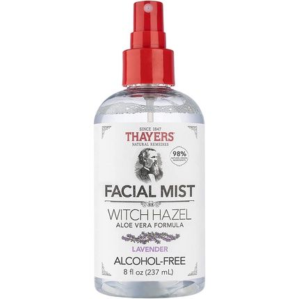 Thayers Alcohol-Free Witch Hazel Facial Mist Toner With Aloe Vera And Lavender 8 Fl Oz