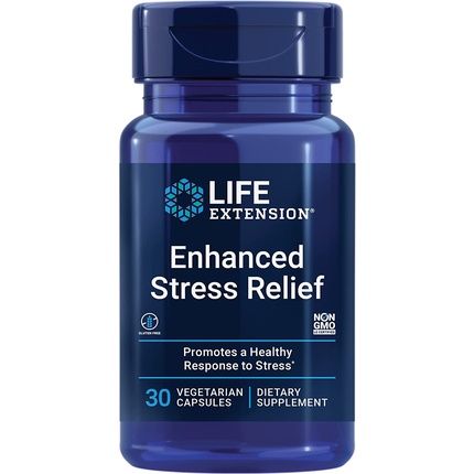 Natural Stress Relief Vegetarian Capsules 30 Count