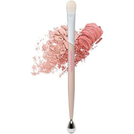 Beautyblender Shady Lady All-Over Blending Eyeshadow Brush And Cooling Anti-Puff Eye Roller For Dark Circles