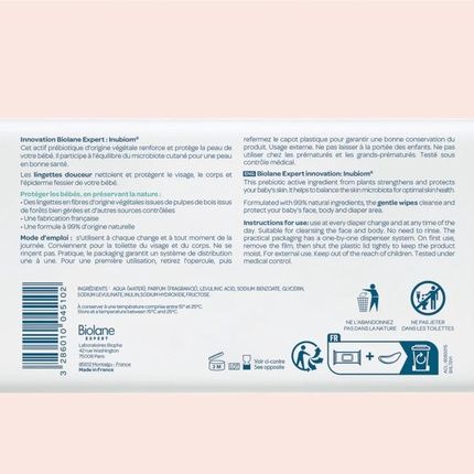 Biolane Expert Soft Wipes 72 Wipes - Image 3