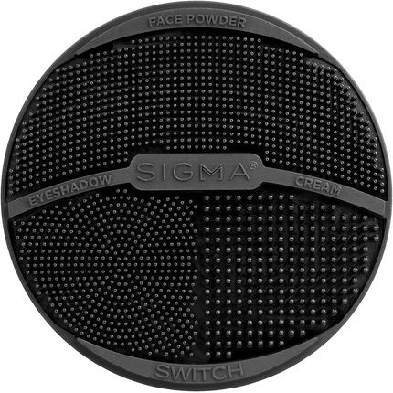 Sigma Switch Silicone Makeup Shade Switching Tool Flexible Mat Portable Cosmetic Brush Cleaner With Double-Sided Textures