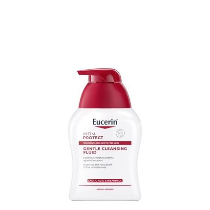 Eucerin Intimate Hygiene Wash Protection Fluid 250Ml For Sensitive Skin