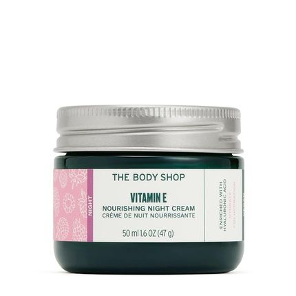The Body Shop Vitamin E Night Cream For All Skin Types Vegan 1.6 Oz