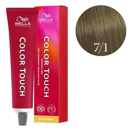 Wella Color Touch Rich Naturals 7/1 - 60Ml