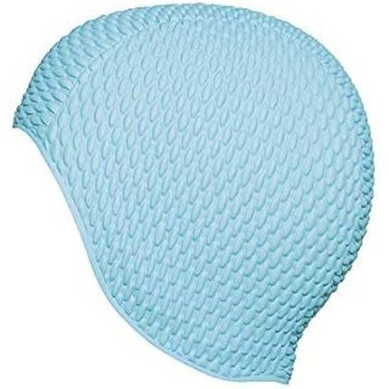 Fashy Women'S Air-Filled Rubber Hood Bathing Cap One Size Turquoise