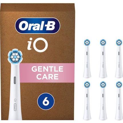 Oral B Toothbrush Spare Parts Io Gentle Big - Pack Of 6