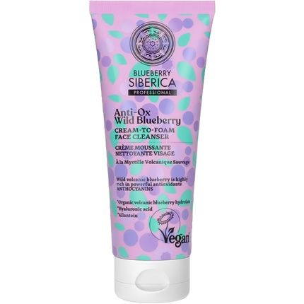 Natura Siberica Blueberry Siberica Antiox Cleansing Foam For Face 75Ml