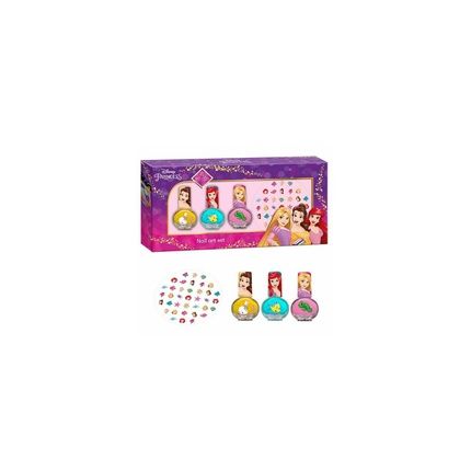 Disney Lorenay Disney Princess Nail Art Set 4 Pieces