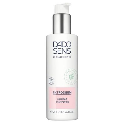Dado Sens Extroderm Shampoo 200Ml Soothing Gentle Cleansing For Dry, Flaky, And Sensitive Scalp - Therapy Companion For Neurodermatitis And Psoriasis