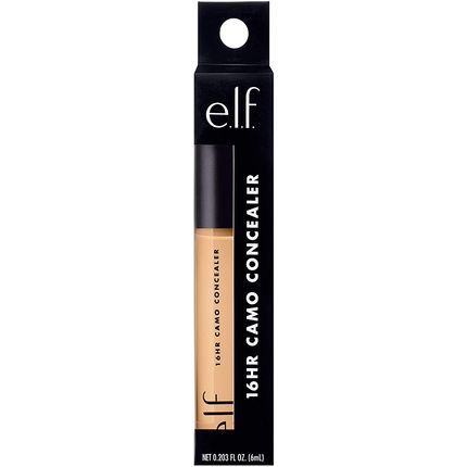 E.L.F. 16Hr Camo Concealer Full Coverage Matte Finish Medium Peach 0.203 Fl Oz