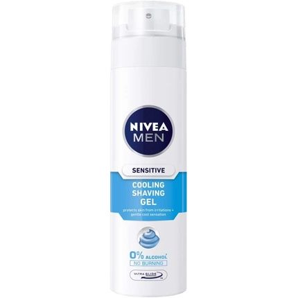 Nivea Men Sensitive Cooling Shaving Gel 200Ml