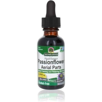 Nature'S Answer Passionflower Aerial Parts 30Ml Liquid - Image 4
