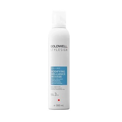 Goldwell Bodifying Brilliance Mousse 300 Ml Hair Volume And Shine Foam Hardener