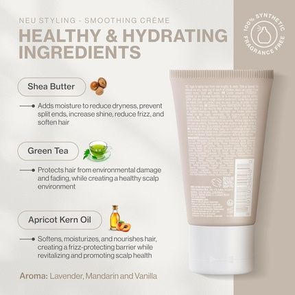 Neuma Neu Styling Smoothing Hair Creme Lavender Mandarin Vanilla 1 Fl Oz - Image 3