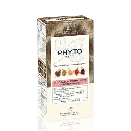Phyto Color 81 Light Ash Blonde Hair Color By Phyto