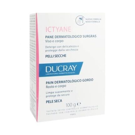 Ducray Ictyane Extra Rich Dermatological Bar 100G