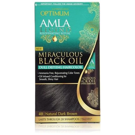 Optimum Care Amla Legend Miraculous Oil Dull Defying Hair Color Natural Dark