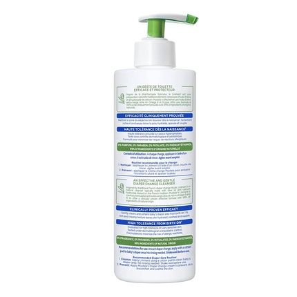 Mustela Liniment No-Rinse Baby Cleanser With Extra Virgin Olive Oil 13.52 Fl. Oz - Image 3