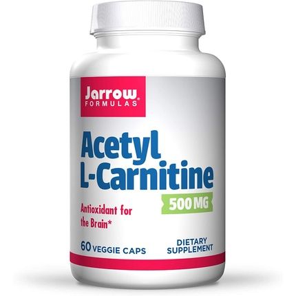 Jarrow Formulas Acetyl L-Carnitine 60 Capsules 500Mg