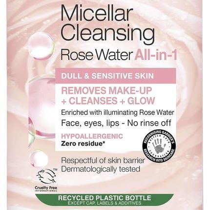 Garnier Micellar Rose Water For Dull Skin 400Ml